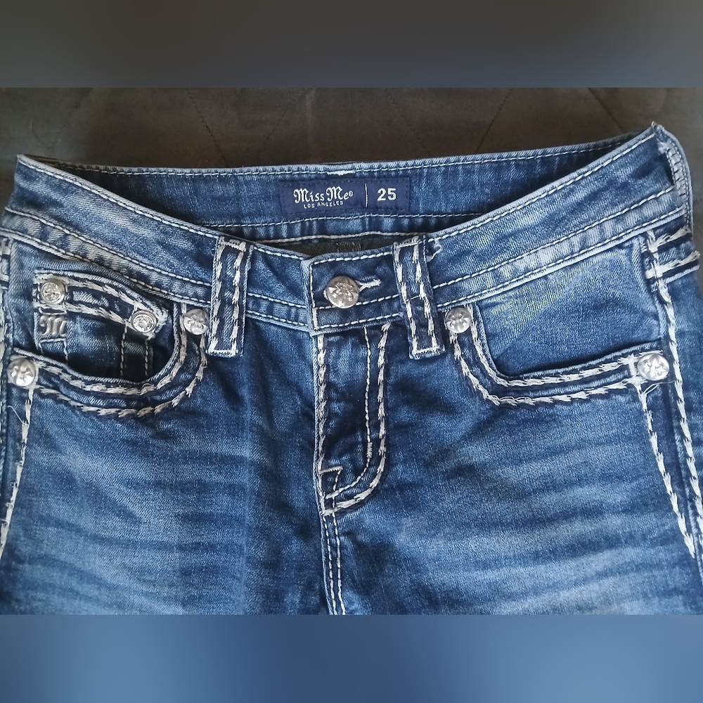 Miss Me Boot Cut Jeans - Picture 2 of 6
